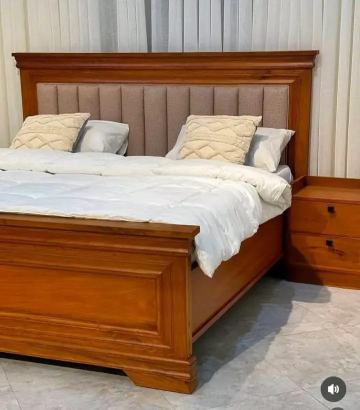 Timber panel bed