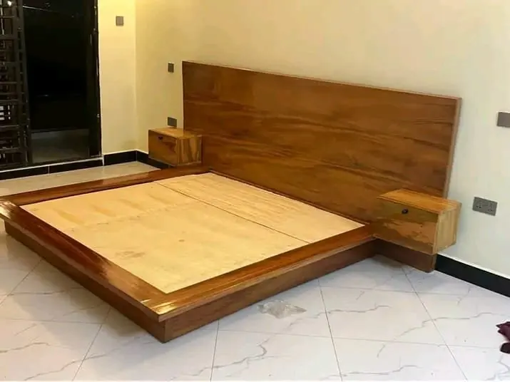 Low-profile timber bed