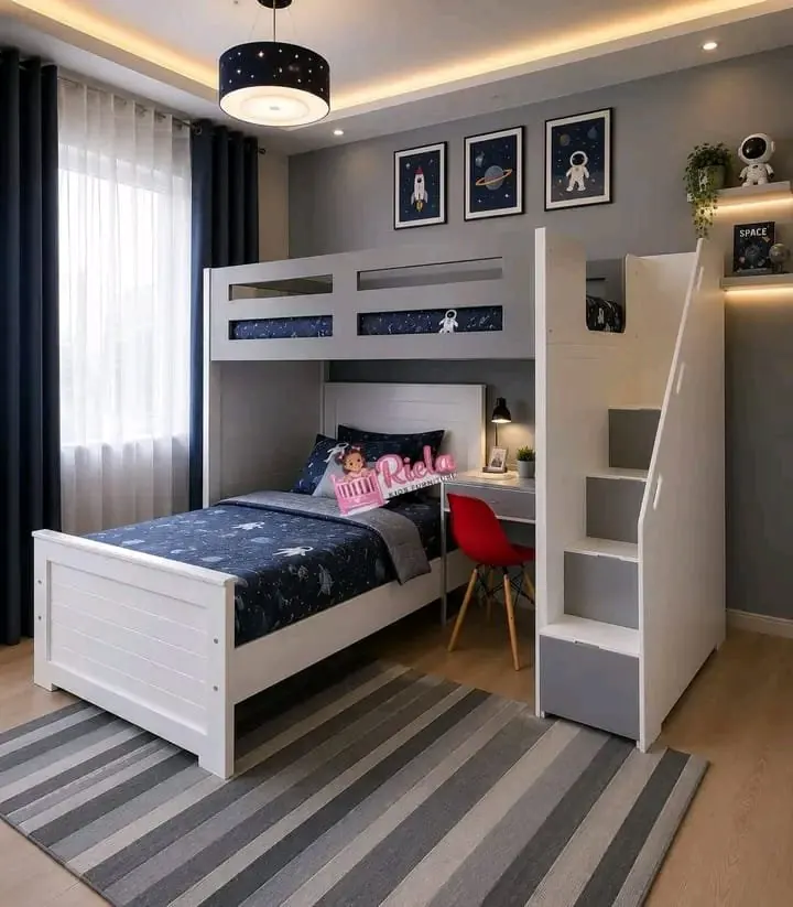 Bedroom storage ensemble