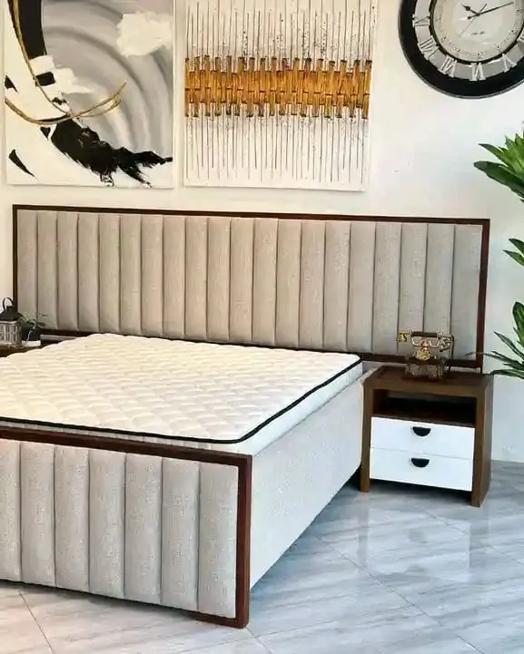 Channel headboard bed